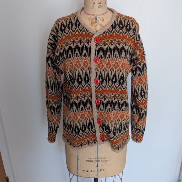 Vintage Norvyk Cardigan - Picture 1 of 8